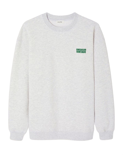 American Vintage - Baptown Sweatshirt - Gris Chine